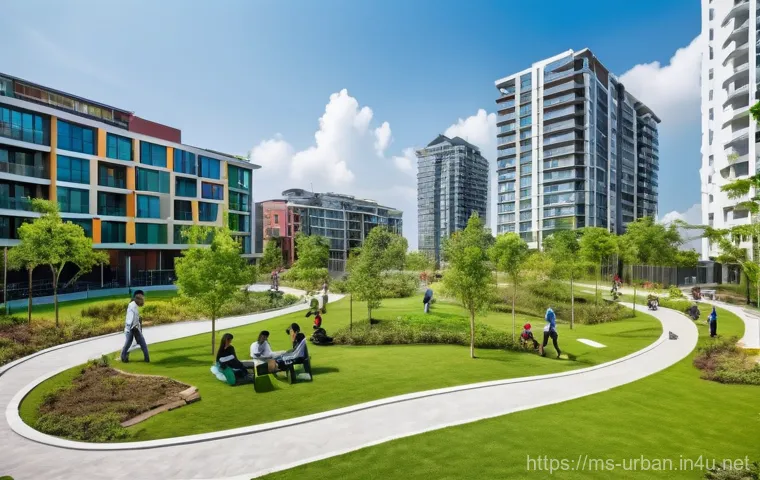 도시 성장관리 정책 - Prompt 1: Sustainable Urban Living with Lush Green Spaces and Active Community** 도시 성장관리 정책 - Prompt 1: Sustainable Urban Living with Lush Green Spaces and Active Community**